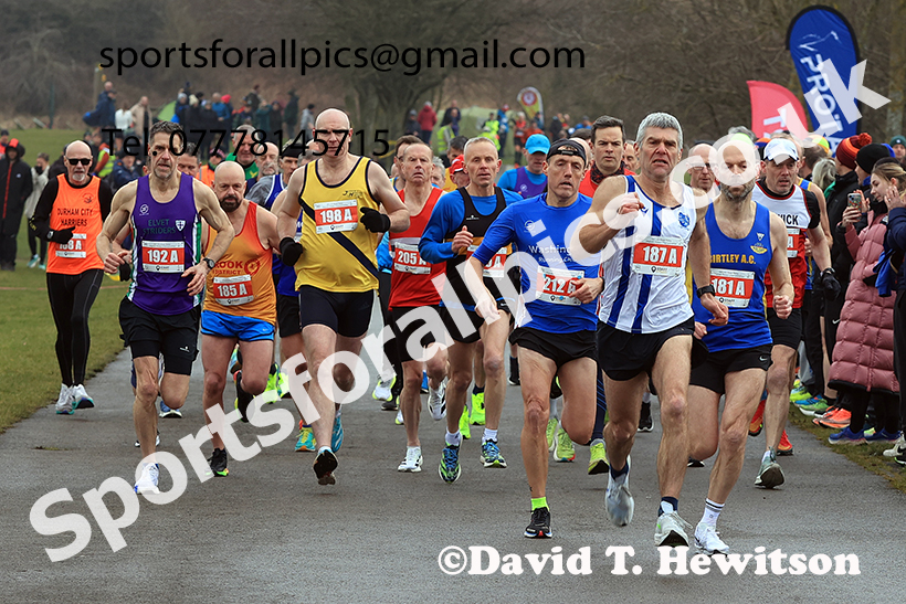 Mens Over-50s 2025 NECAA Royal Signals Road Relays Champs.,  Hetton Lyons Country Park, Hetton le Hole, County Durham. Photo: David T. Hewitson/Sports for All Pics